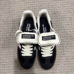 Adidas Black and White Sneakers Classic Design